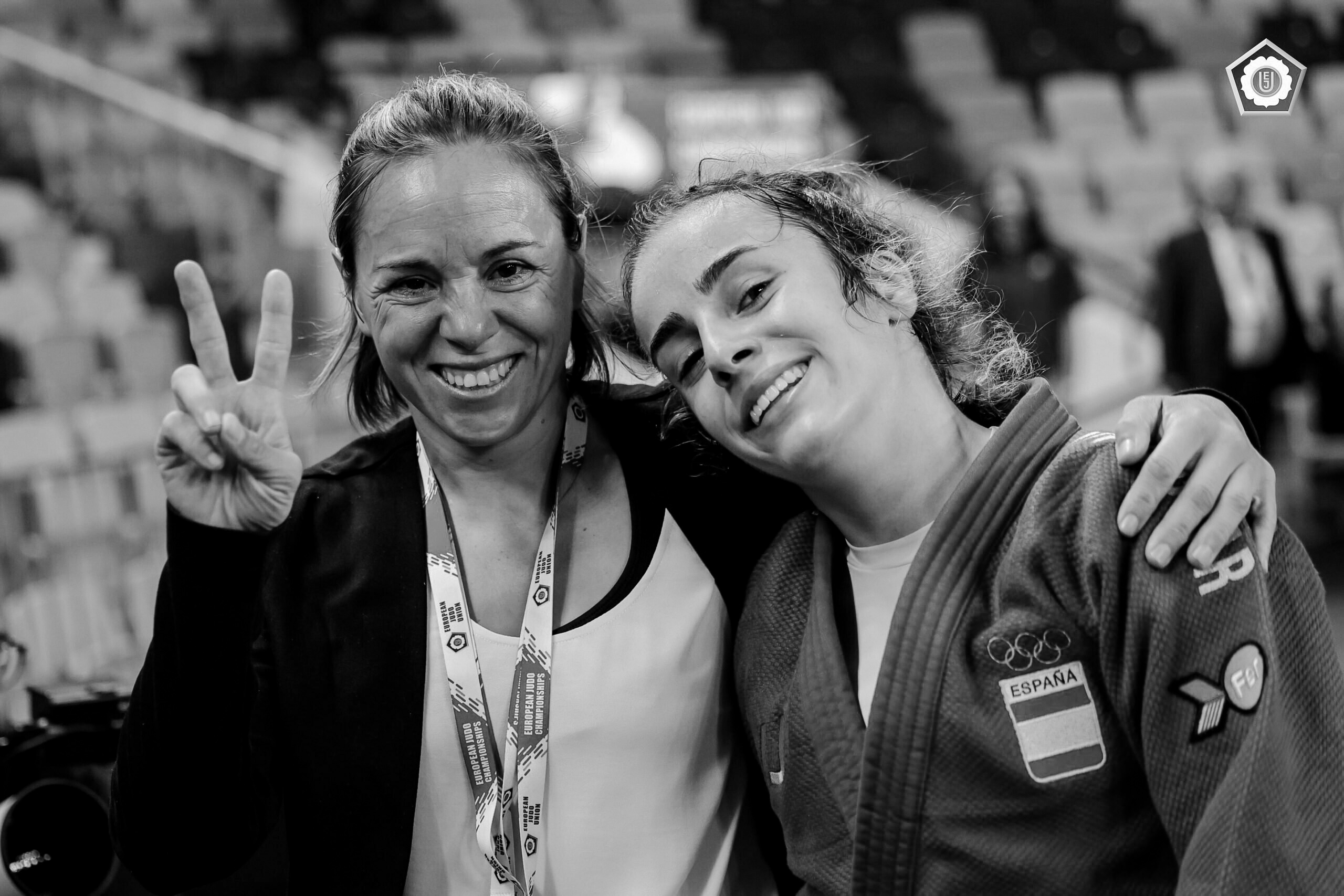 Aitana mit Trainer Europameisterschaften 2025